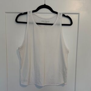 Outdoor Voices 2018 Workout White Boxy Tank